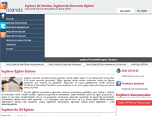Tablet Screenshot of ingiltere-egitim.net